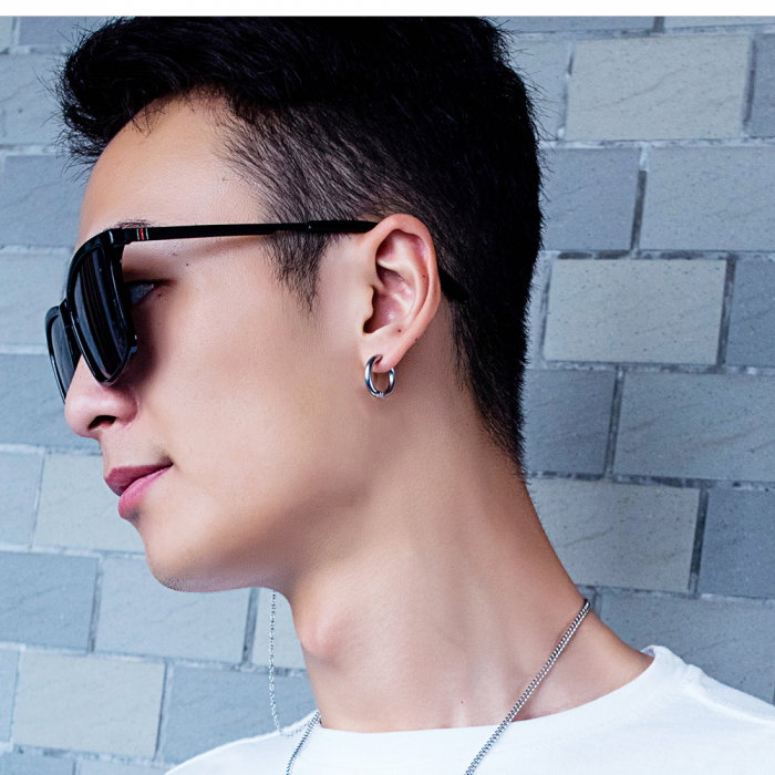 Cercei inox rotunzi 18 mm [6]