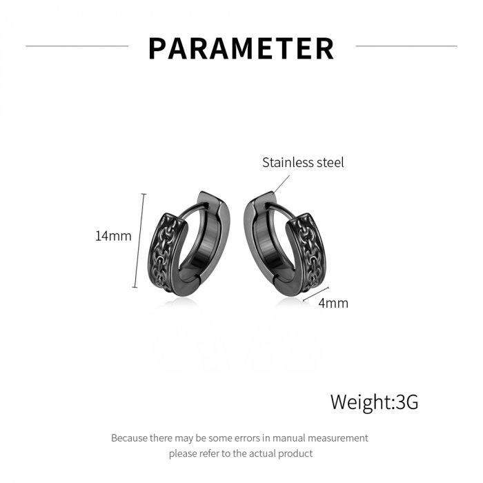 Cercei inox rotunzi [4]