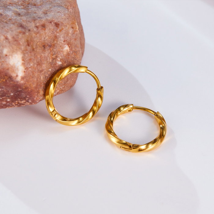 Cercei inox rotunzi [3]