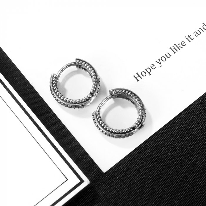 Cercei inox rotunzi [8]