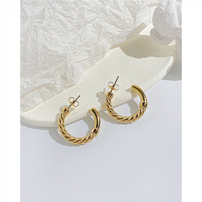 Cercei inox rotunzi [8]