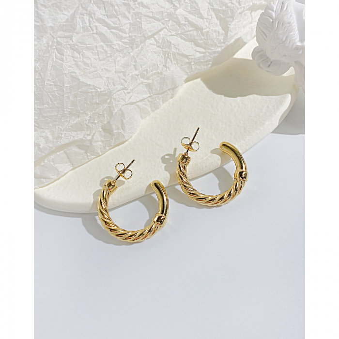 Cercei inox rotunzi [2]