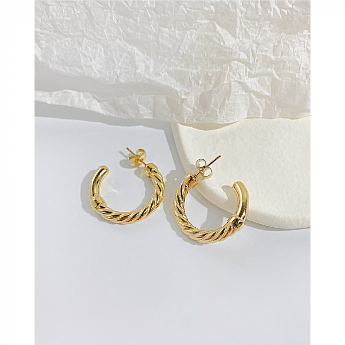 Cercei inox rotunzi [10]