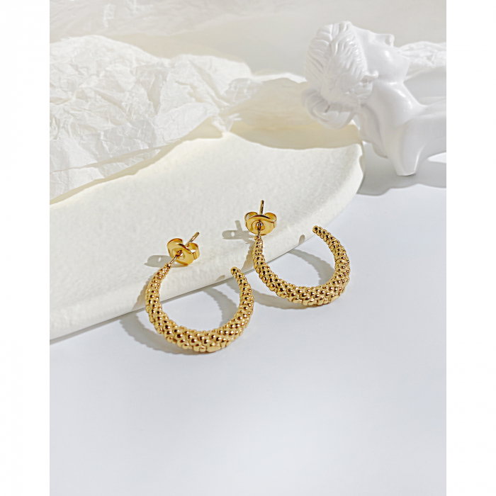 Cercei inox rotunzi [3]