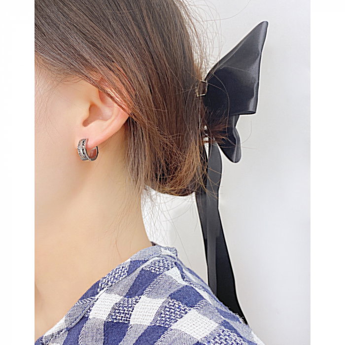 Cercei inox rotunzi cu cruce [14]