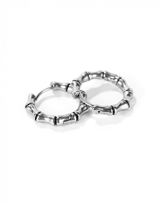 Cercei inox rotunzi Hip Hop [13]