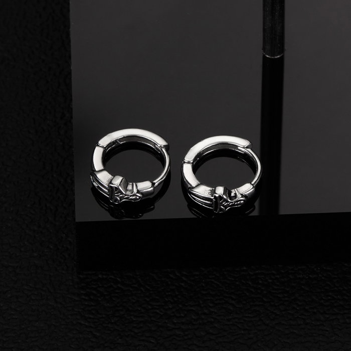 Cercei inox sabie [10]