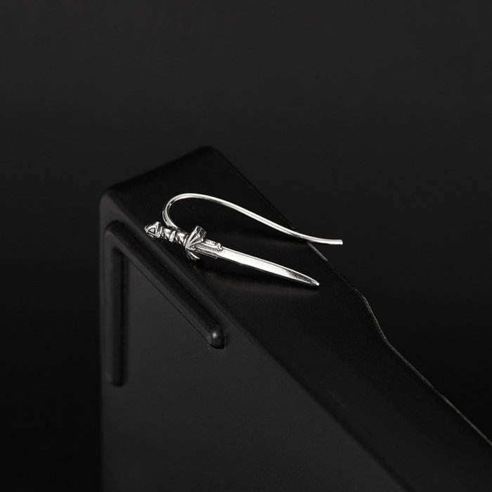 Cercei inox sabie [5]