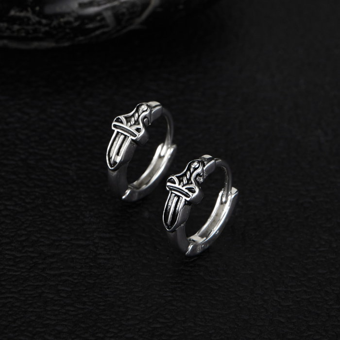 Cercei inox sabie [9]