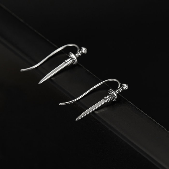 Cercei inox sabie [14]