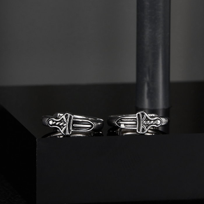 Cercei inox sabie [14]