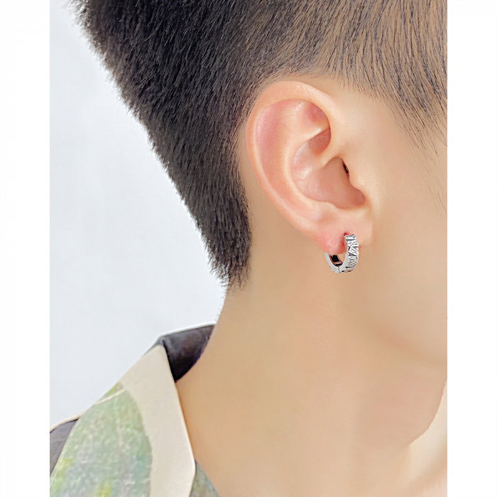 Cercei inox scoarta de copac [9]