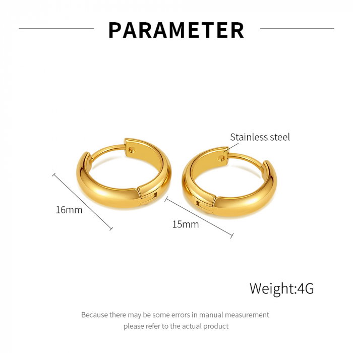 Cercei inox simpli [8]