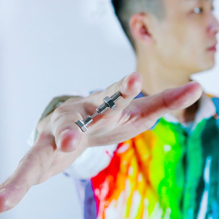 Cercei inox suruburi [6]