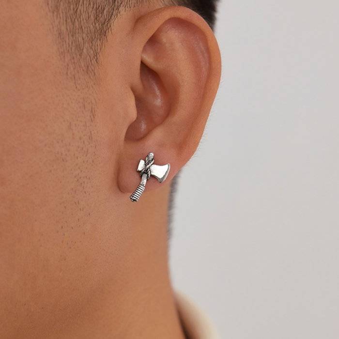 Cercei inox topor [15]