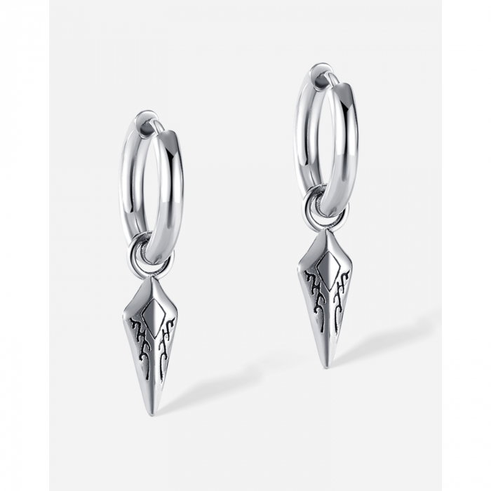 Cercei inox varf de sageata [8]
