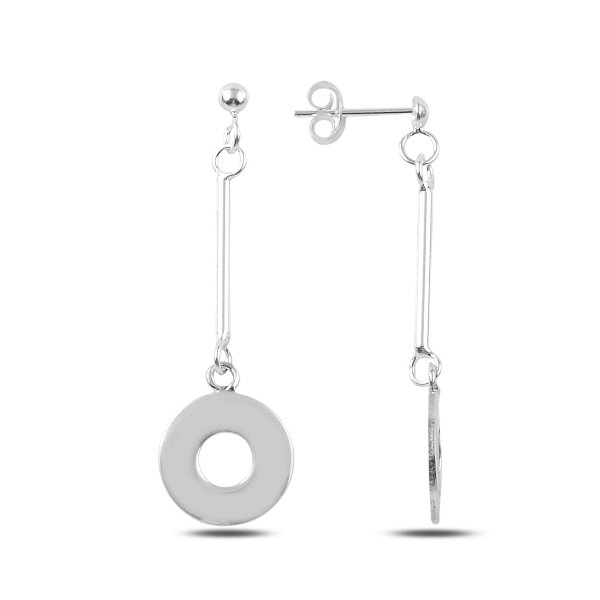 Cercei lungi din argint paiete - ETU0146 [1]