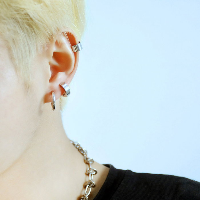 Set 3 cercei rotunzi din inox [2]