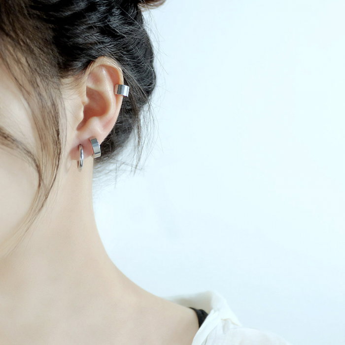 Set 3 cercei rotunzi din inox [4]