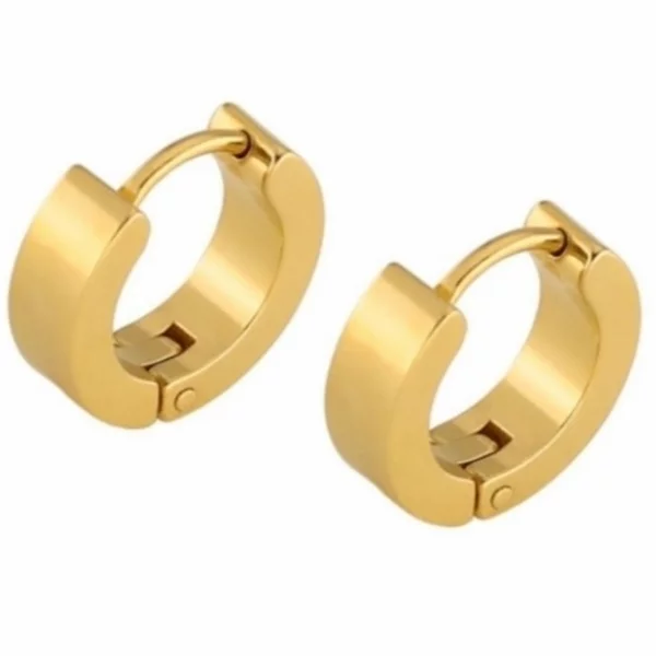 Cercei rotunzi simpli din otel inox [4]