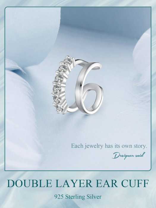 Cercel argint clip [14]