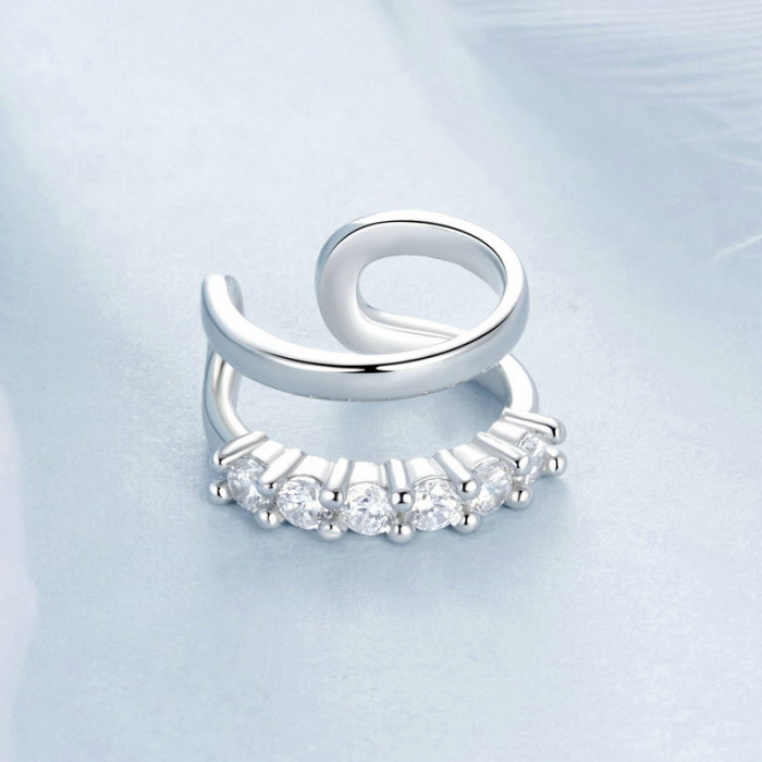 Cercel argint clip [3]