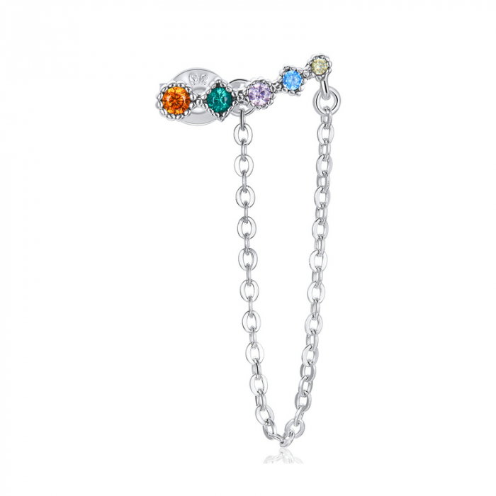 Cercel argint curcubeu [1]