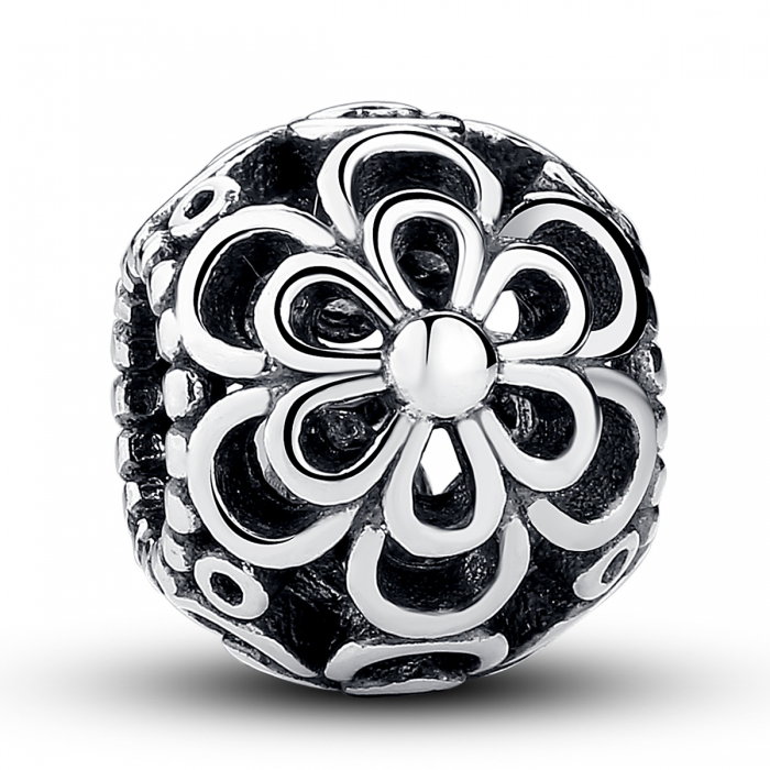 Charm argint 925 cu floricele - Be Nature PST0026 [1]