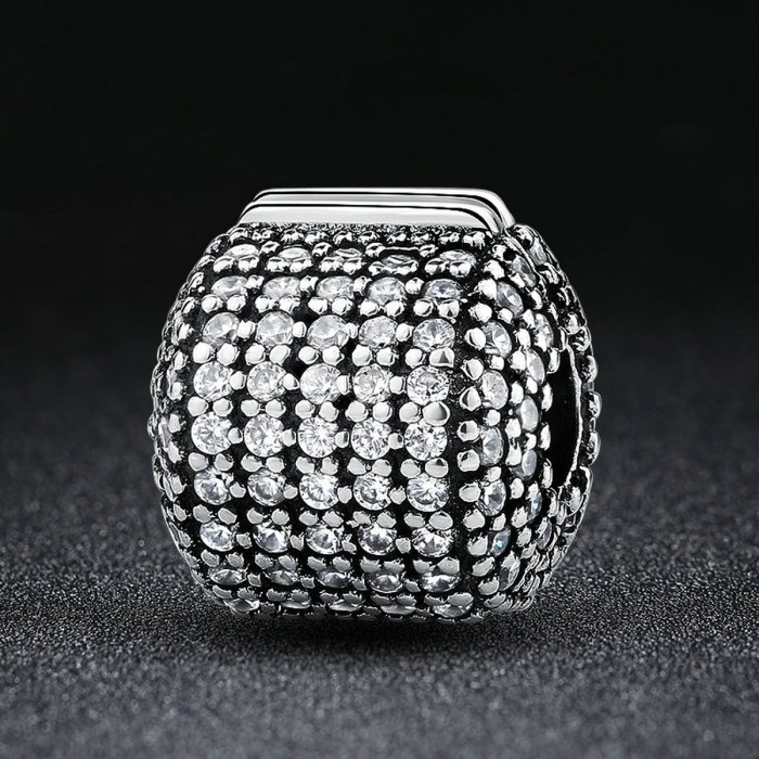 Charm argint 925 cu zirconii albe - Be Elegant PST0042 [2]