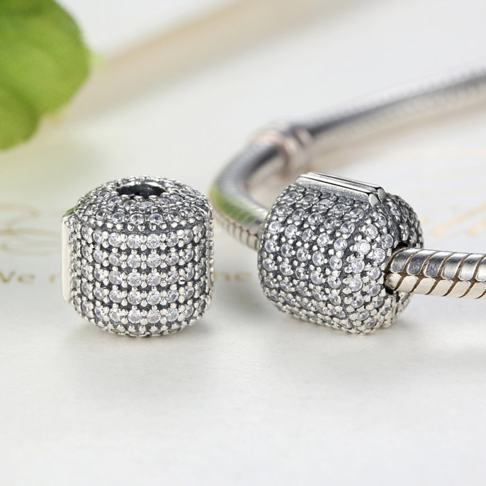 Charm argint 925 cu zirconii albe - Be Elegant PST0042 [3]