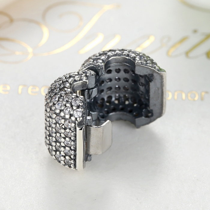 Charm argint 925 cu zirconii albe - Be Elegant PST0042 [4]