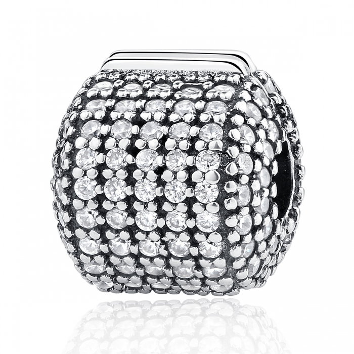 Charm argint 925 cu zirconii albe - Be Elegant PST0042 [1]