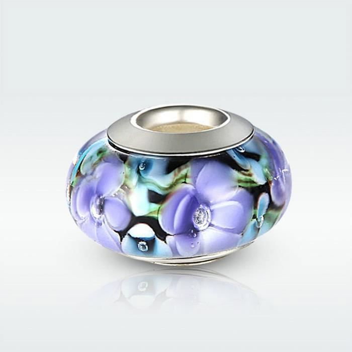 Charm fantezie cu flori PSTF0008 [1]