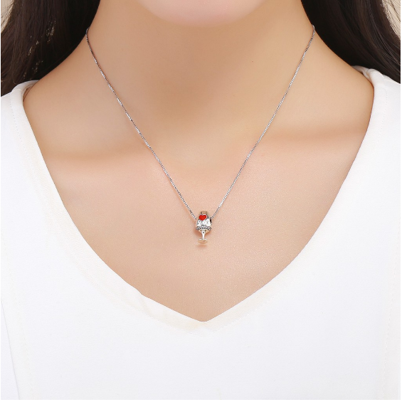 Charm fantezie pahar vin rosu [2]