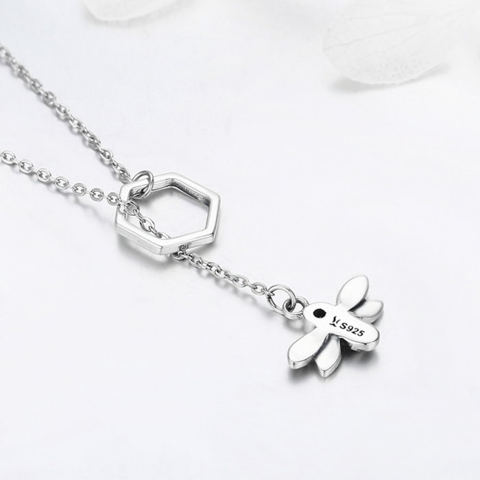 Colier argint 925 cu albinuta - Be Nature CST0009 [6]