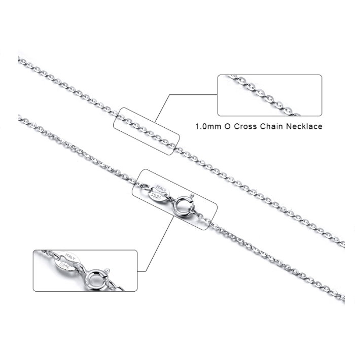 Colier argint 925 placat cu aur 14K, 55 cm [3]