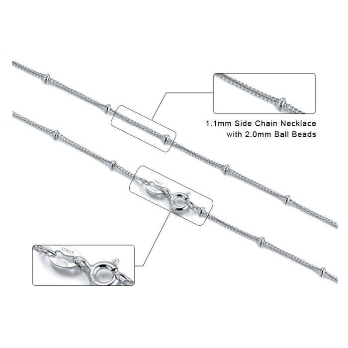 Colier argint 925 placat cu aur 18K, 50 cm [6]