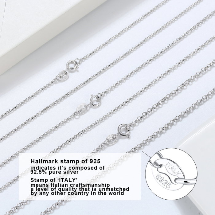 925 placat cu rodiu, 55 cm, 2 mm [4]