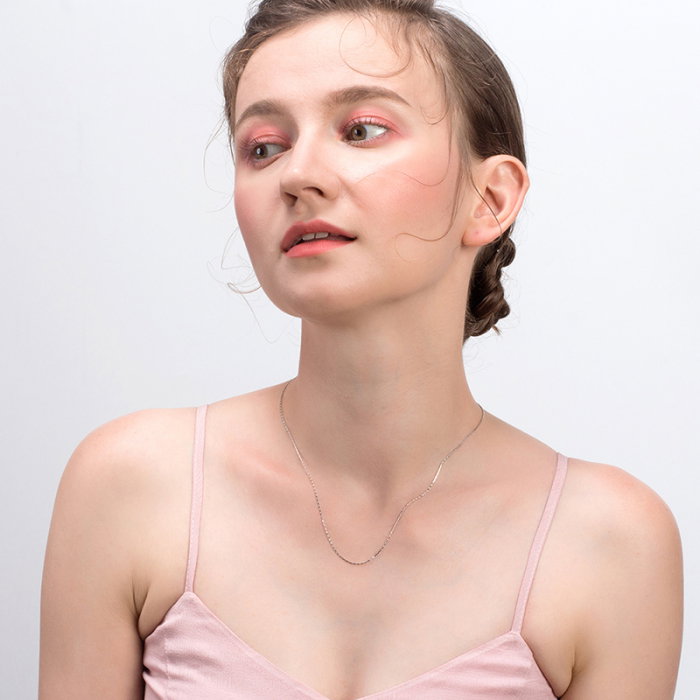 Colier argint 925 placat cu aur 14K, 55 cm [3]