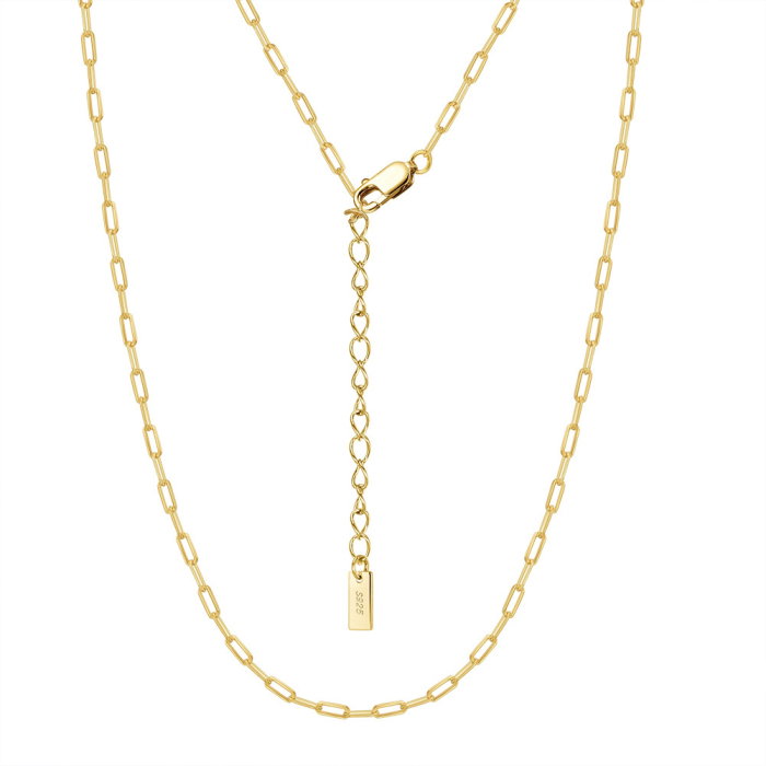 Colier argint 925 placat cu aur 14K, 50 cm, 1,8 mm [1]