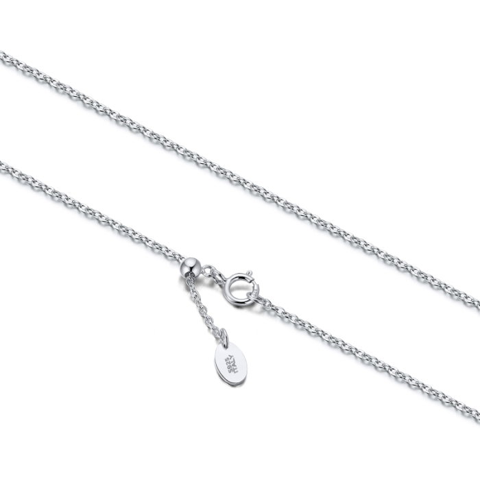 Colier argint 925 placat cu rodiu, 45 cm [2]