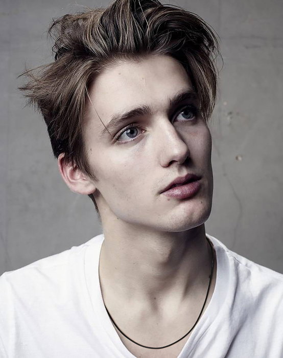 Colier piele naturala cu argint 925 placat cu rodiu, 55 cm, 3 mm [6]