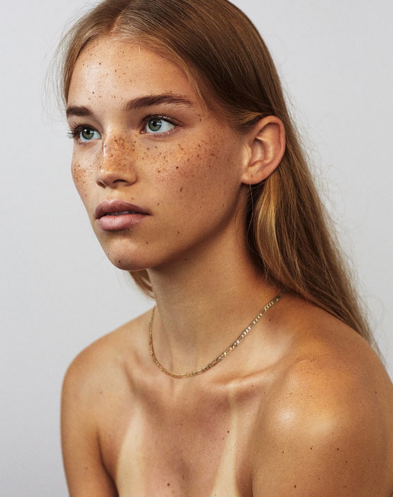 Colier argint 925 placat cu rodiu, FIGARO, UNISEX, 55 cm, 3,3 mm [7]