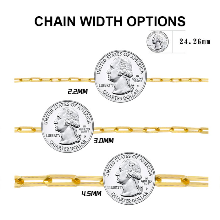 Colier argint 925 placat cu aur 18K, 60 cm, 2,2 mm [4]