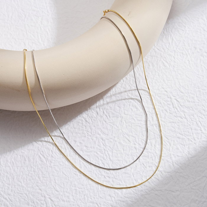 Colier argint 925 placat cu aur 14K [4]