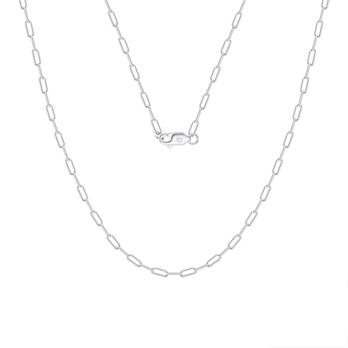 Colier argint 925 placat cu rodiu, 55 cm, 1,8 mm [1]