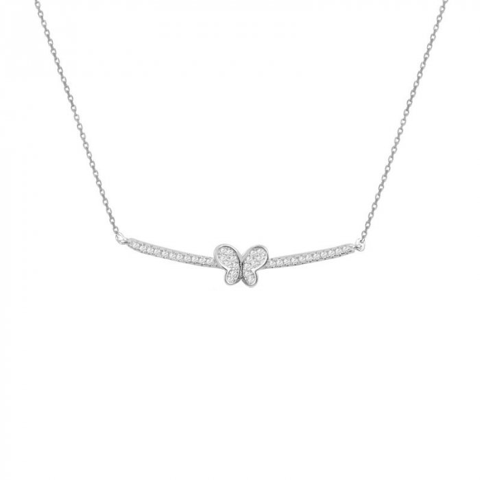 Colier argint Butterfly [1]