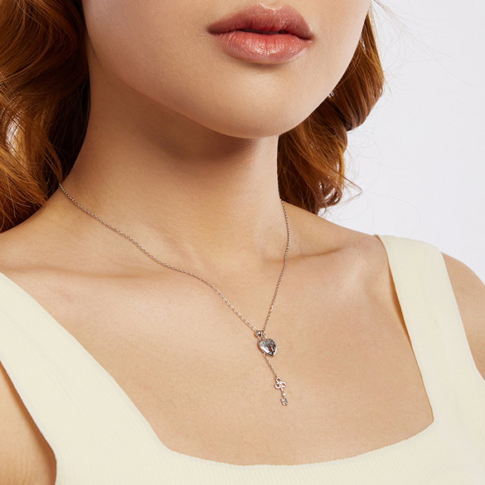 Colier argint cheia dragostei [13]