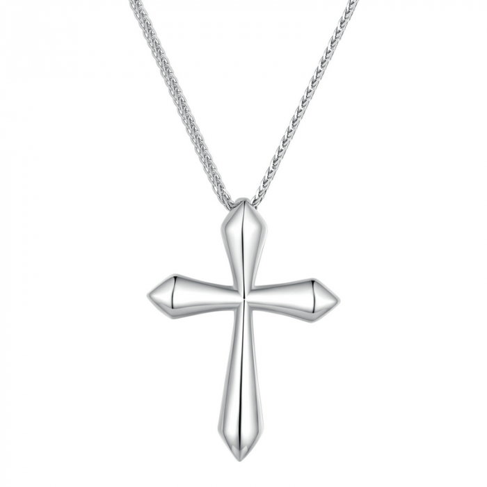 Colier argint cross chopard [1]