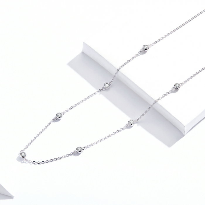 Colier argint cu cristale [5]